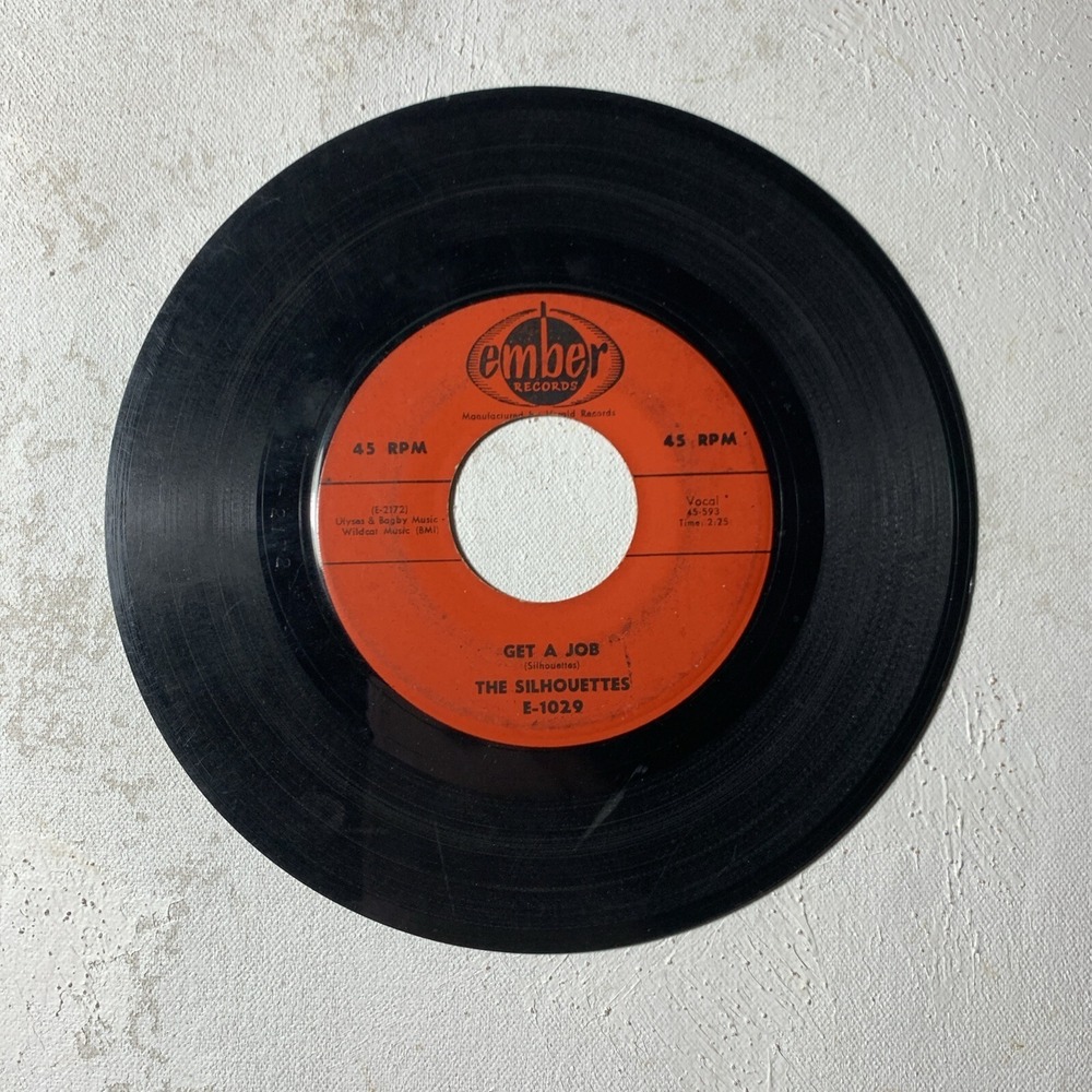 Get a Job / the‎ Silhouettes 1957 45 rpm